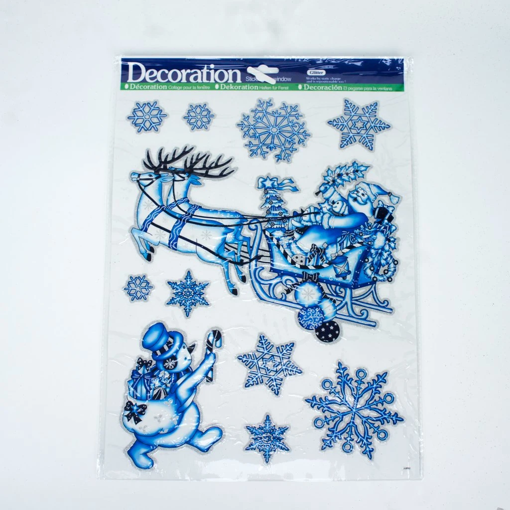 DIY Wall Christmas Decoration Snowflake Glass Window Stickers