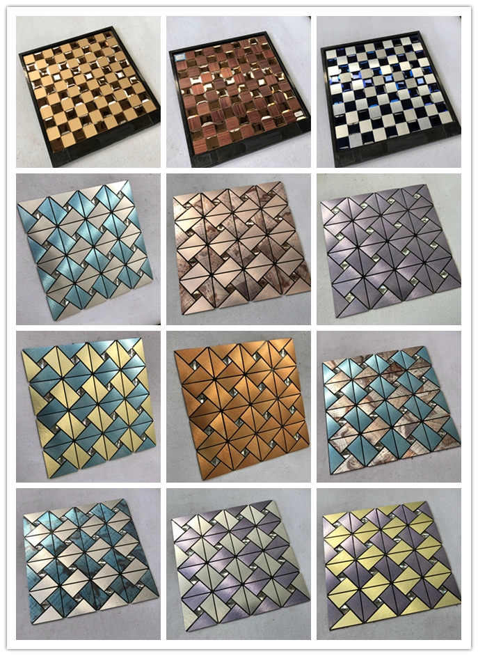 Home Decor Self Adhesive Peel and Stick Backsplash Kitchen Bathroom 3D Mosaic Tile Stickers