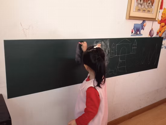 Cartoon Stickers Bear Children Bedroom Home Decoration Wall Stickers Removed Blackboard Sticker