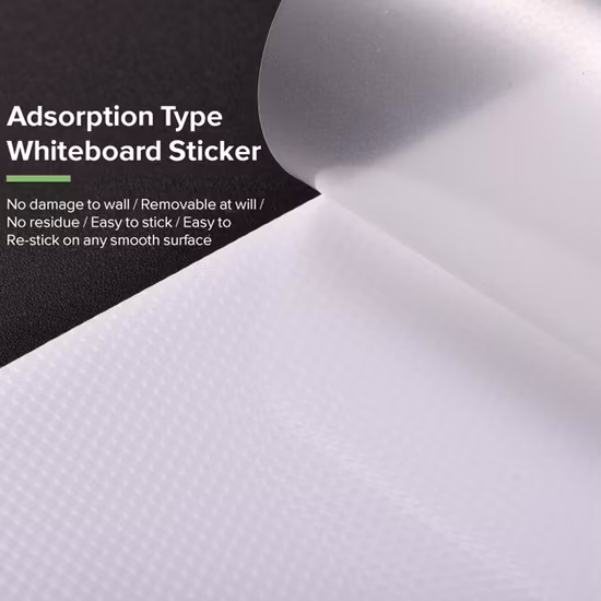 PET/PVC Dry Erase Board Whiteboard sticker